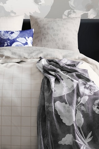 Plaid Pansy - Gris - 120 x 150 cm