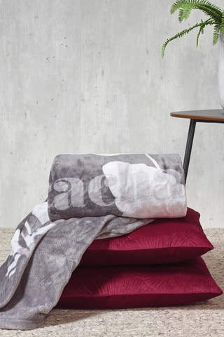 Plaid Pansy - Gris - 120 x 150 cm