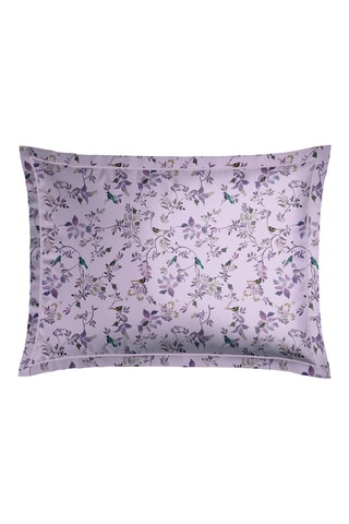 2 taies d’oreilles en satin de coton 80 fils/cm² Eden Sauvage - Violet