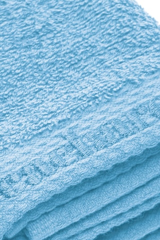 4 asciugamani ospite - Celeste - 30 x 30 cm