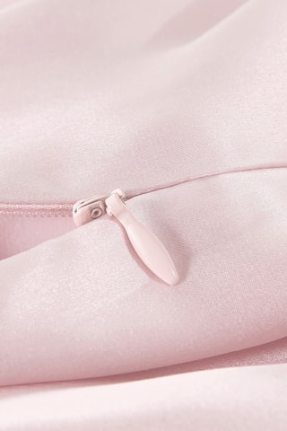 Taie d'oreiller en soie Lunéia - Rose clair