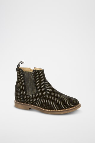 Bottines en nubuck - Noir