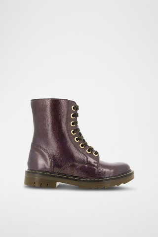 Bottines en cuir de chèvre - Violet