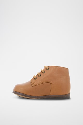 Bottines en cuir - Camel