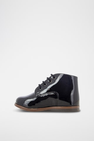 Bottines en cuir - Noir