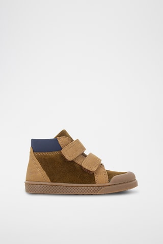 Baskets en cuir - Camel