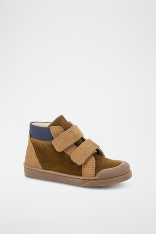 Baskets en cuir - Camel