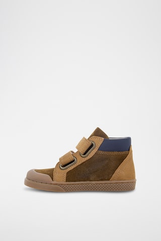 Baskets en cuir - Camel