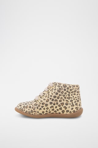 Bottines en nubuck - Beige