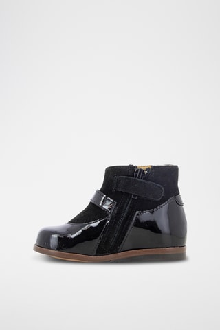 Bottines en cuir - Noir