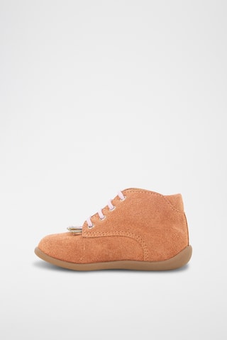 Bottines en nubuck - Rose