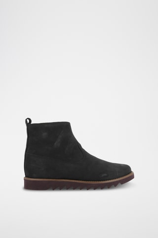 Bottines en cuir - Noir