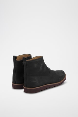 Bottines en cuir - Noir