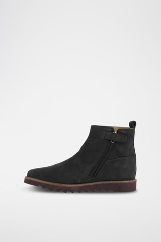 Bottines en cuir - Noir