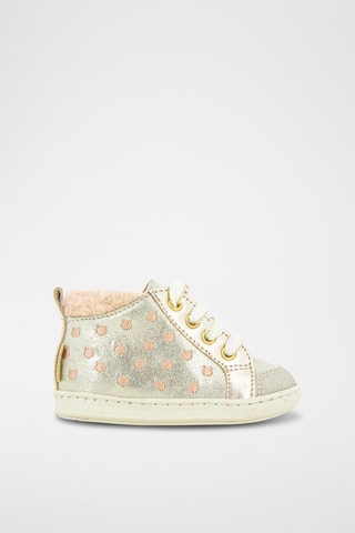 Bottines en cuir de chèvre - Doré