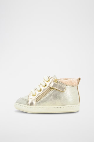 Bottines en cuir de chèvre - Doré