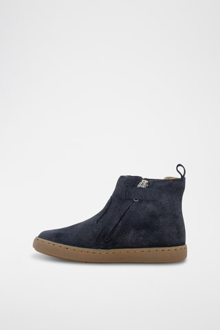 Bottines en cuir - Noir