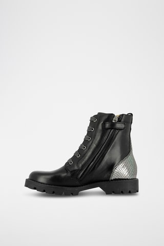 Bottines en cuir - Noir