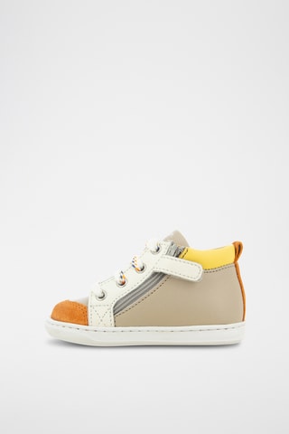 Baskets en cuir - Taupe