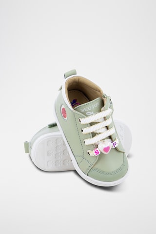 Baskets en cuir - Vert