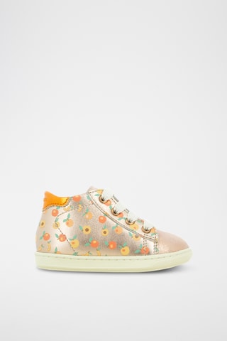 Baskets en cuir - Doré