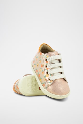 Baskets en cuir - Doré