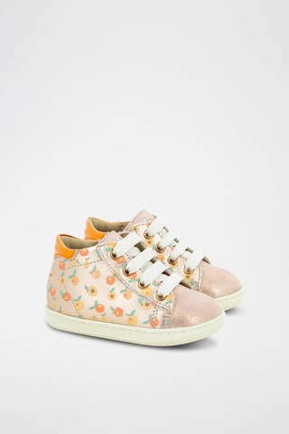 Baskets en cuir - Doré