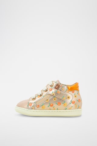 Baskets en cuir - Doré