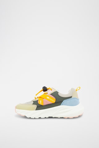 Baskets - Rose poudré et beige