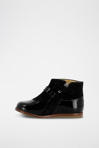 Bottines en cuir - Noir