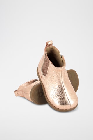 Bottines en cuir - Doré