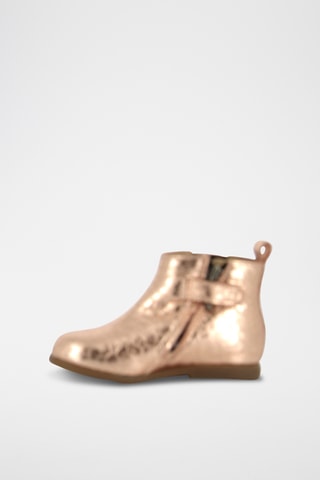Bottines en cuir - Doré