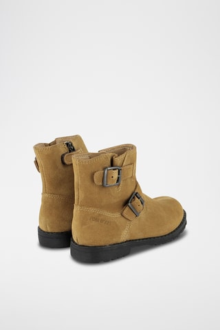 Bottines en nubuck - Camel