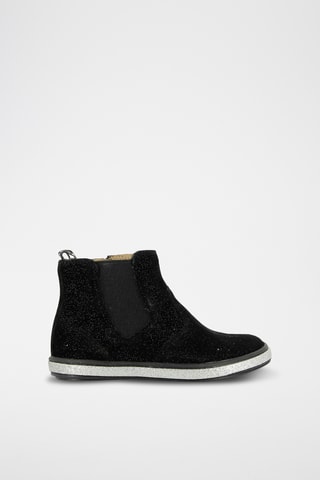 Bottines en nubuck - Noir