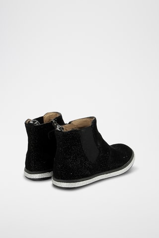 Bottines en nubuck - Noir