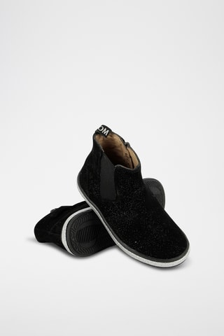 Bottines en nubuck - Noir