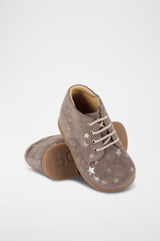 Bottines en nubuck - Rose