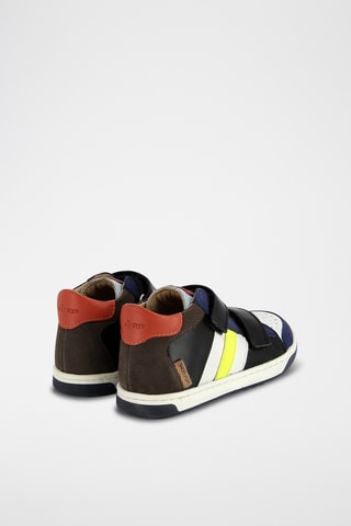 Baskets en cuir - Noir et blanc