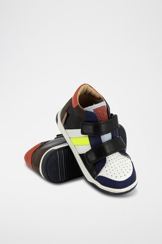 Baskets en cuir - Noir et blanc