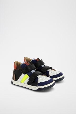 Baskets en cuir - Noir et blanc