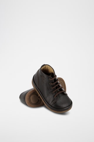 Bottines en cuir - Marron