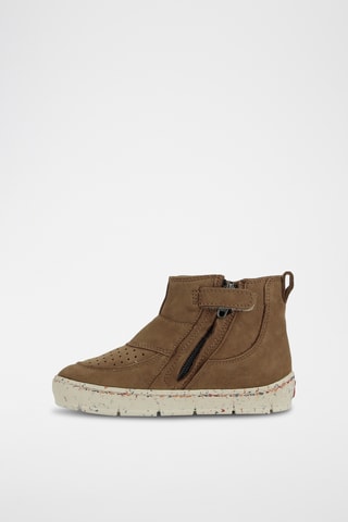 Bottines en cuir - Marron