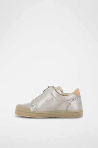 Baskets en cuir - Argenté