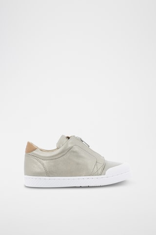 Baskets en cuir - Argenté