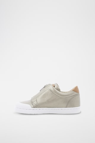 Baskets en cuir - Argenté