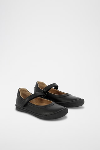 Ballerines en cuir - Noir