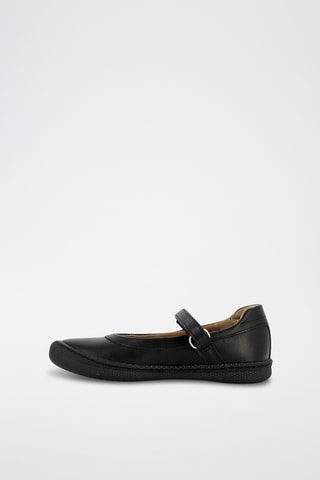 Ballerines en cuir - Noir