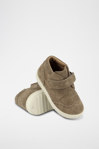 Baskets en nubuck - Taupe