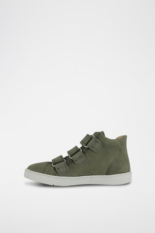 Baskets montantes en nubuck - Kaki