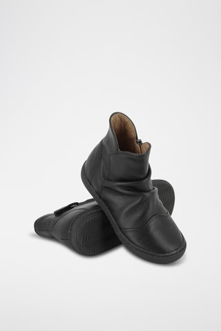 Bottines en cuir - Noir